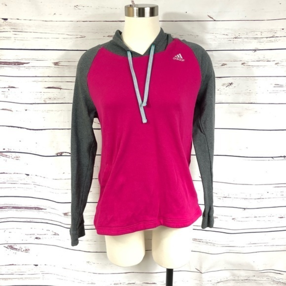 Adidas Magenta Hoodie